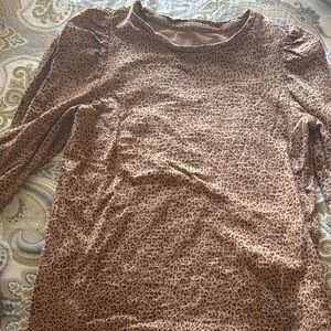 Leopard Print Women's Top